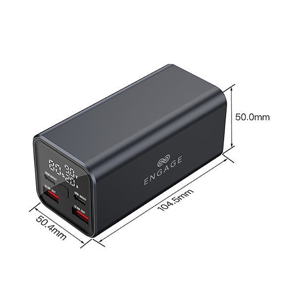 Engage Super Charge 20000 mAh 100W Powerbank with LED Display-20ZX