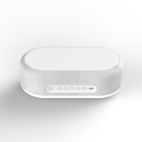 Engage Wireless RGB Lights Bluetooth Speaker With Digital Alarm Clock-O2W9