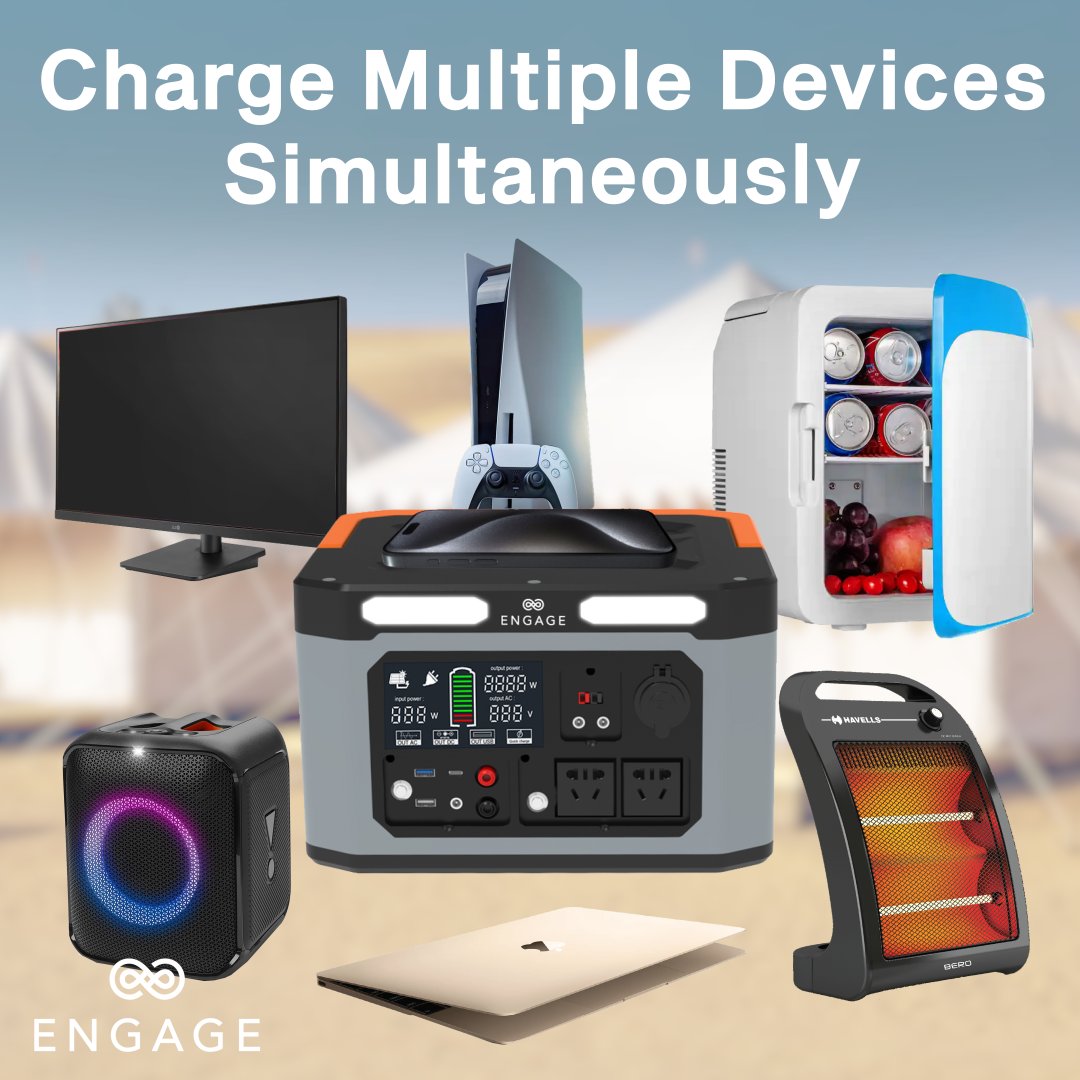 إشراك محطة الطاقة 1500WH / 432000MAH