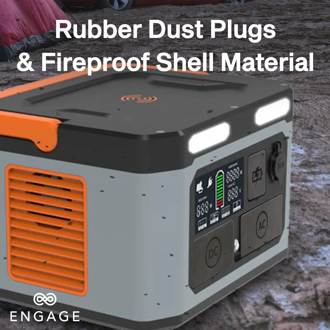 إشراك محطة الطاقة 1500WH / 432000MAH