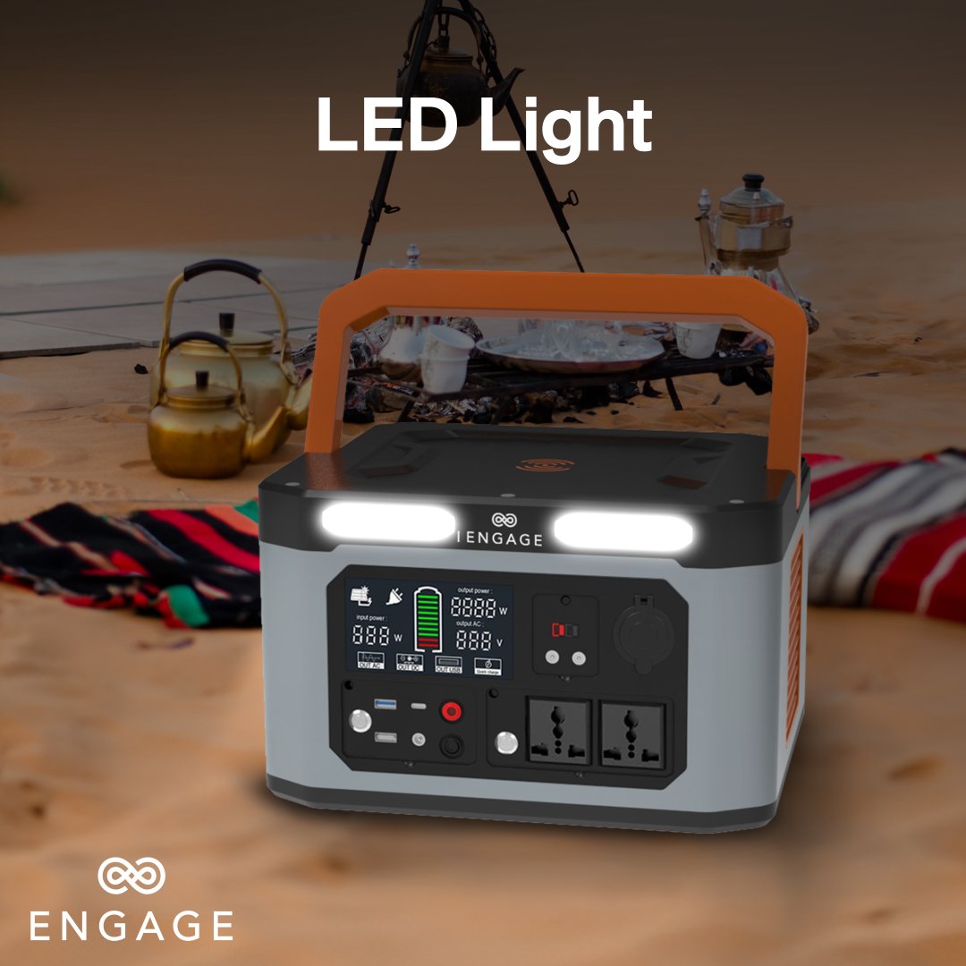 إشراك محطة الطاقة 1500WH / 432000MAH