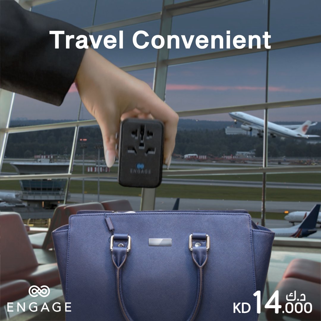 إشراك شاحن السفر العالمي 65W مع منفذ 3PD