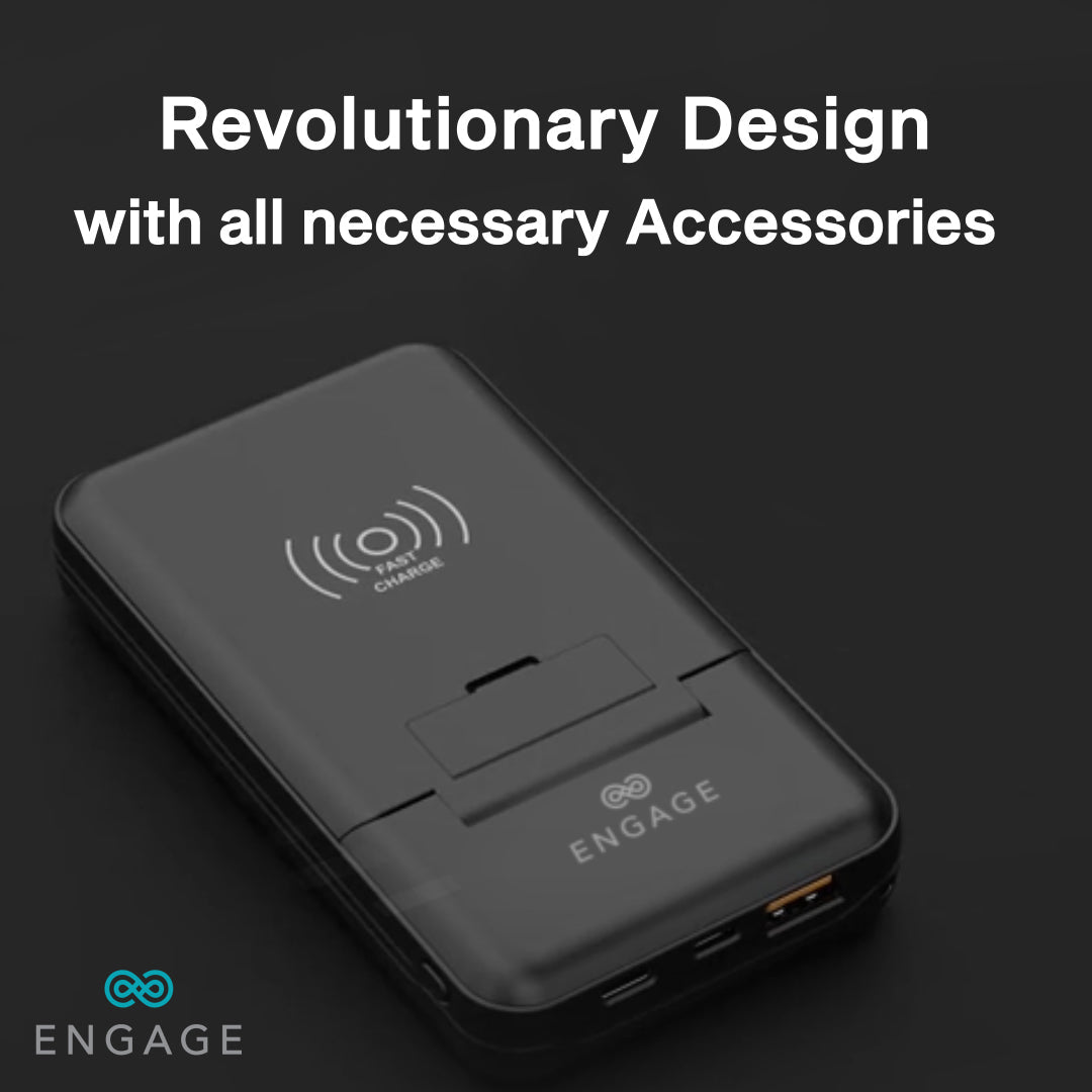 Engage Wireless Powerbank 10000Mah Multi-Functional Box PD 20W-7HSP