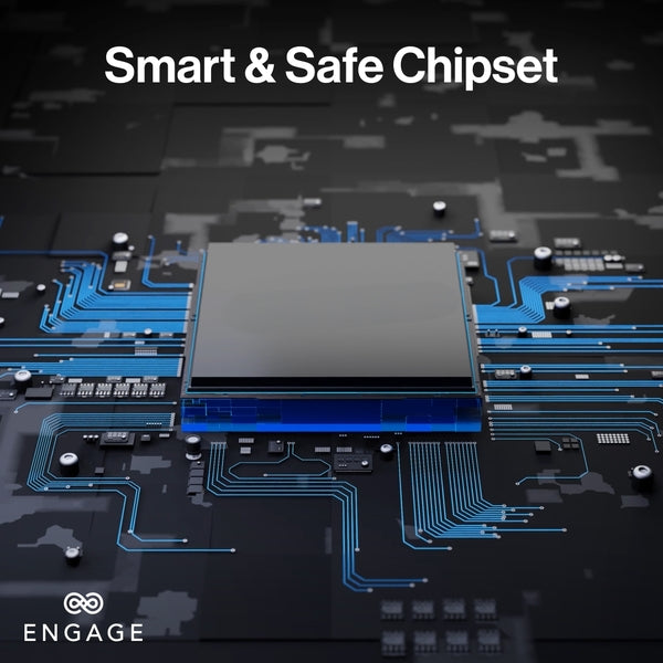 Engage Dual Port 48W Power Adapter With Interchangeable Uk/Eu Plug