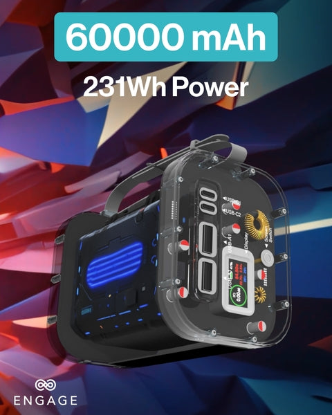 ENGAGE MINI POWER STATION 60000MAH
