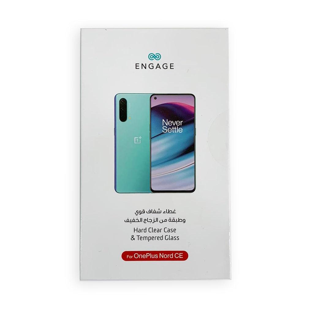Engage Oneplus Nord CE Hard Clear Case & Tempered Glass - Future Store