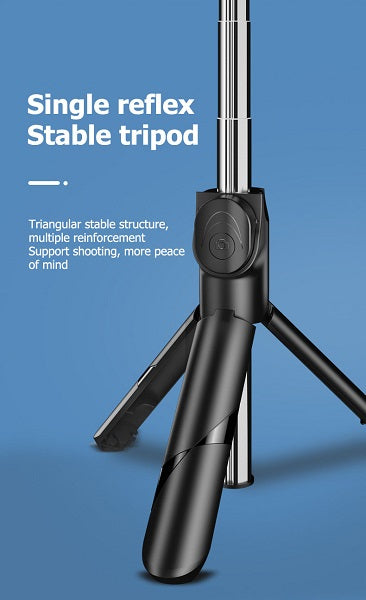 إشراك ترايبود عصا سيلفي اللاسلكية