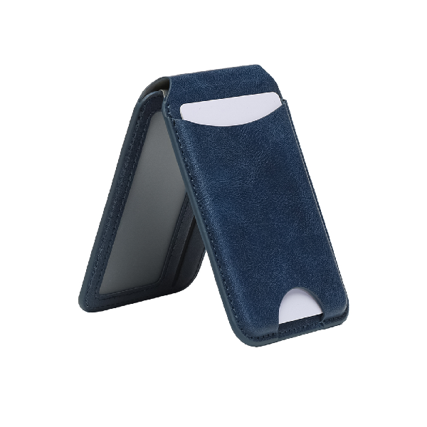 ENGAGE MAGSAFE FOLD WALLET MULTIPLE CARD HOLDER/STAND FEATURE - BLUE