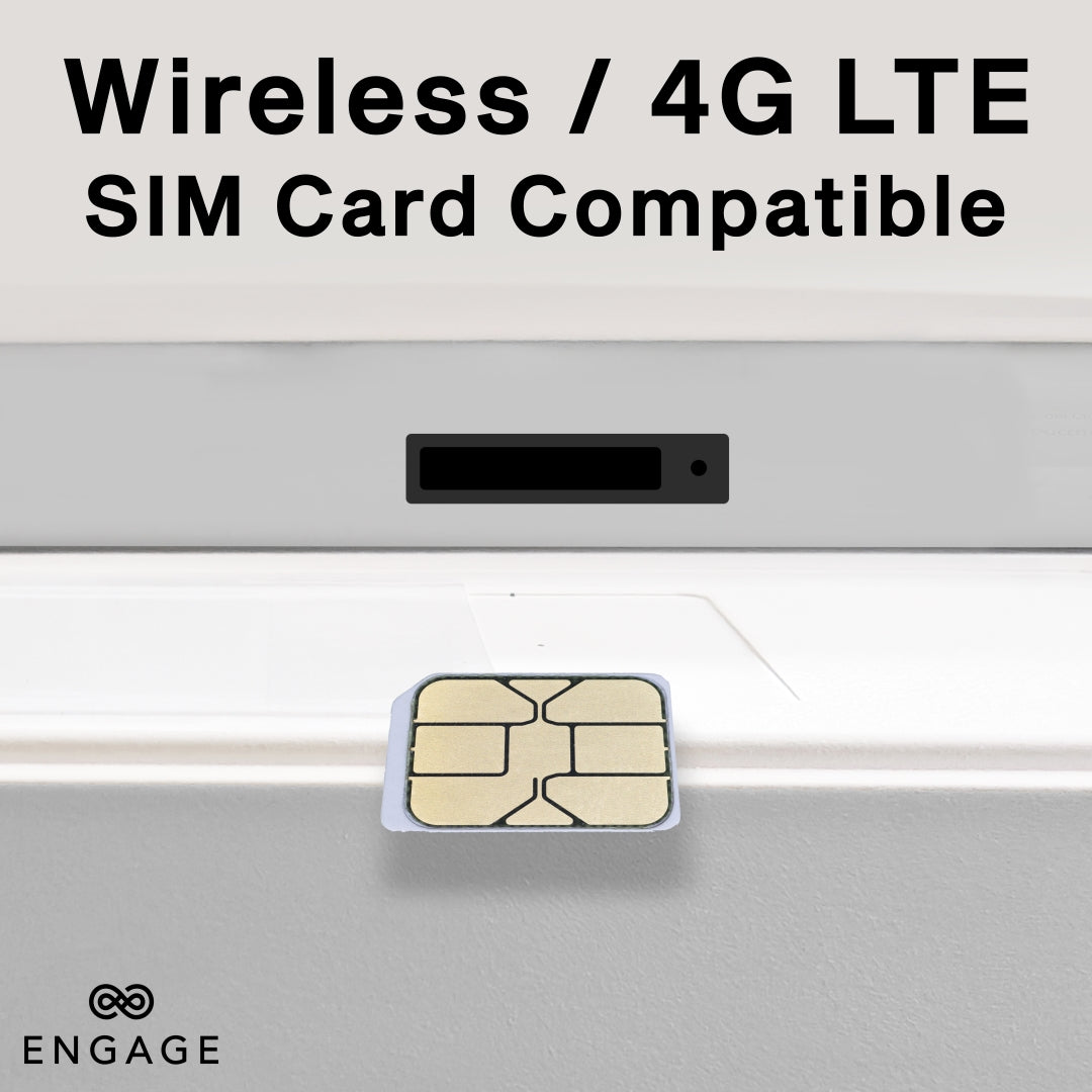 Engage 32 Inch 4G (8GB/128GB) Android Rotating TouchScreen W/ Built-In Camera-White