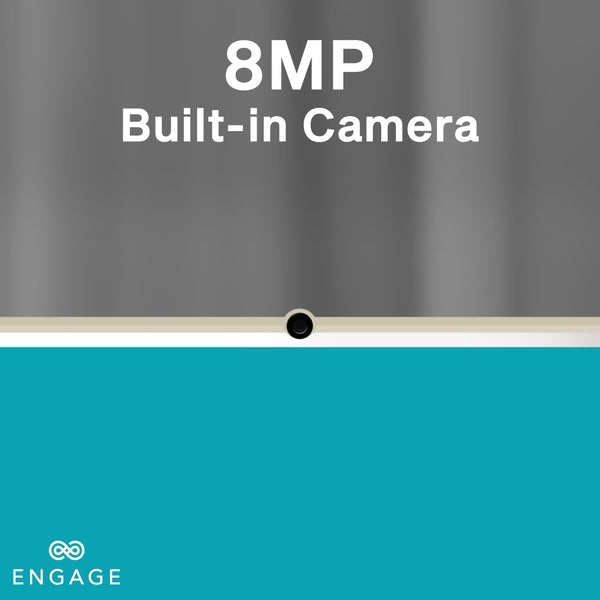Engage 32 Inch 4G (8GB/128GB) Android Rotating TouchScreen W/ Built-In Camera-White