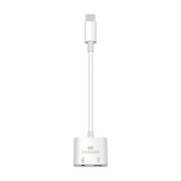 Engage USB-C To USB-C & 3.5mm Adapter Cable (Charge + Audio)