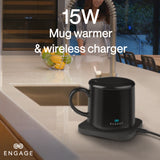 Engage Mug Warmer 2.0 and Wireless Fast Charger 15W