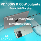 إشراك Super Charge 20000 MAH 100W PowerBank مع عرض LED