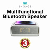 Engage Multifunctional Bluetooth Speaker Digital Alarm Clock