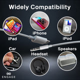Engage Lightning To 3.5Mm Aux Audio Cable -VUA8