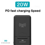 Engage Wireless Powerbank 10000Mah Multi-Functional Box PD 20W-7HSP