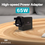 Engage 65W Charger/Adapter with GaN Technology-QOJT