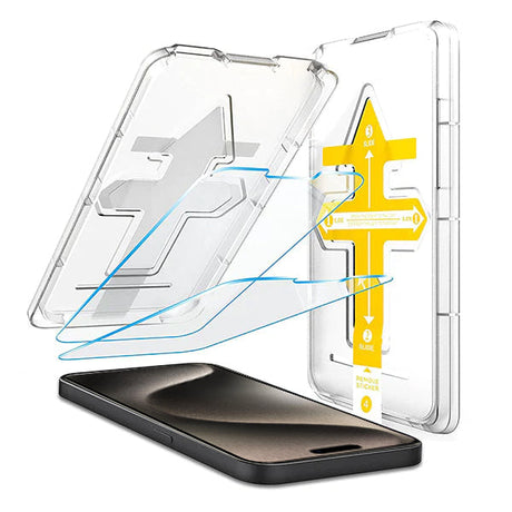 Engage iPhone 15 Pro Tempered Glass with Application Tray