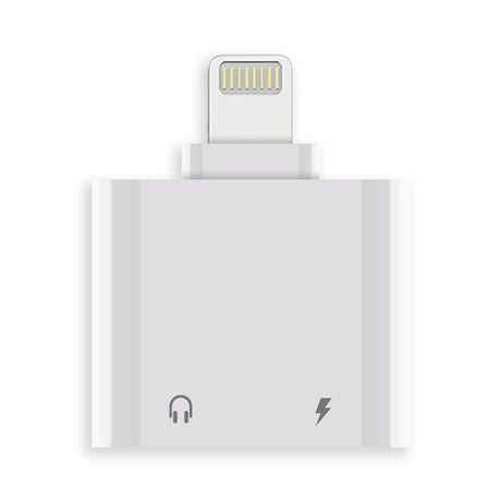Engage Lightning Splitter to Dual Lightning Ports Charge & Music