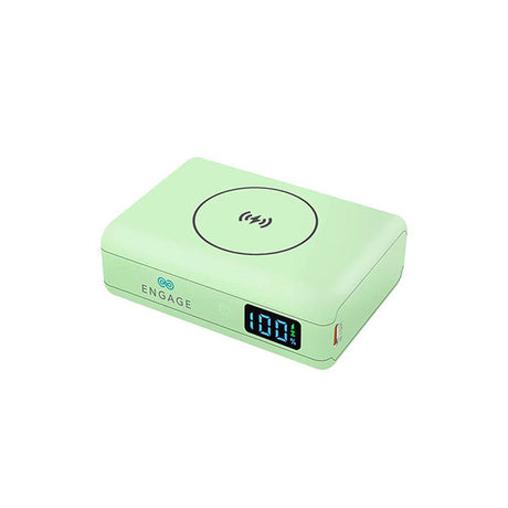إشراك Ultra Compact 10000mah Wireless Power Bank PD 45W Green