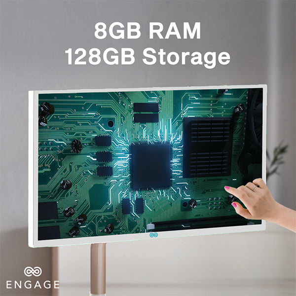 ENGAGE Wireless Android 32 Inch Interactive Screen 4G