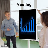 Engage 32 Inch 4G (8GB/128GB) Android Rotating TouchScreen W/ Built-In Camera-White
