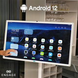 Engage 32 Inch 4G (8GB/128GB) Android Rotating TouchScreen W/ Built-In Camera-White