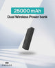 Engage Powerbank 25000mAh - Dual Wireless Charging 3 USB-C 1 USB-A