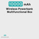 Engage Wireless Powerbank 10000Mah Multi-Functional Box PD 20W-7HSP