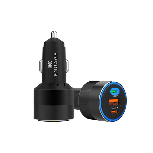 Engage 130W 3Port Car Charger