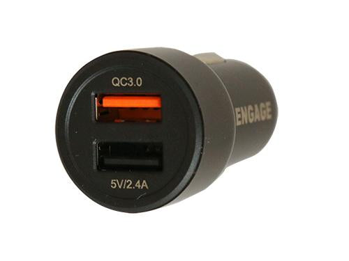 Engage Quick Car Charger Dual Port