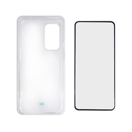 Engage Oneplus 9 Hard Clear Case & Tempered Glass