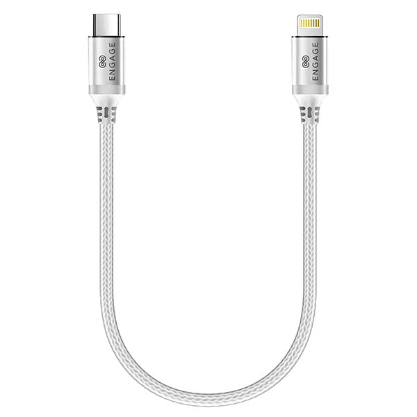 Engage PD 20W Type-C to Lightning Cable 30 cm White