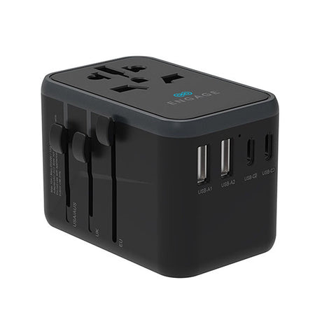 Engage 65W Universal Travel Charger With 3PD Port
